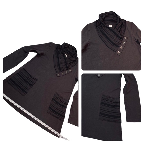 Chalet “Victoria” Tunic in Hazelnut/Black XS (Fits more like a medium) - Picture 8 of 11